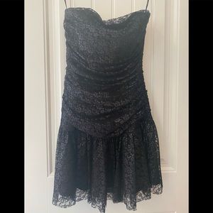 Betsey Johnson New York Strapless Cocktail Dress 6